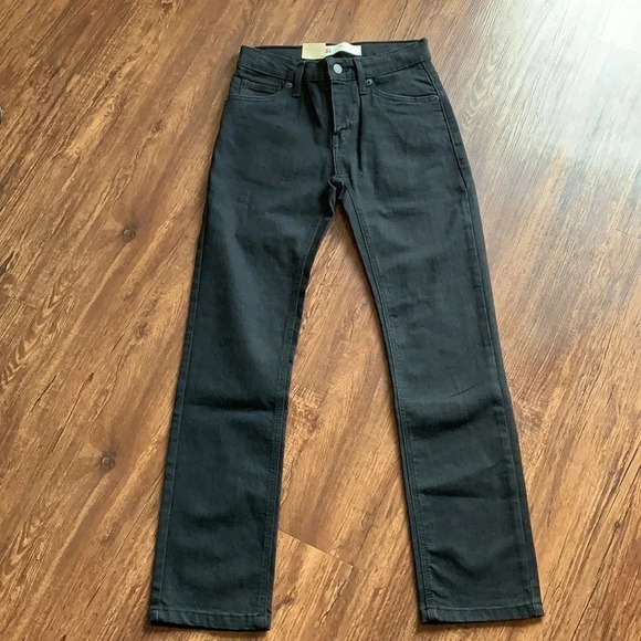 Levi’s 511 Slim Black Denim Jeans 12 Reg - Picture 1 of 8